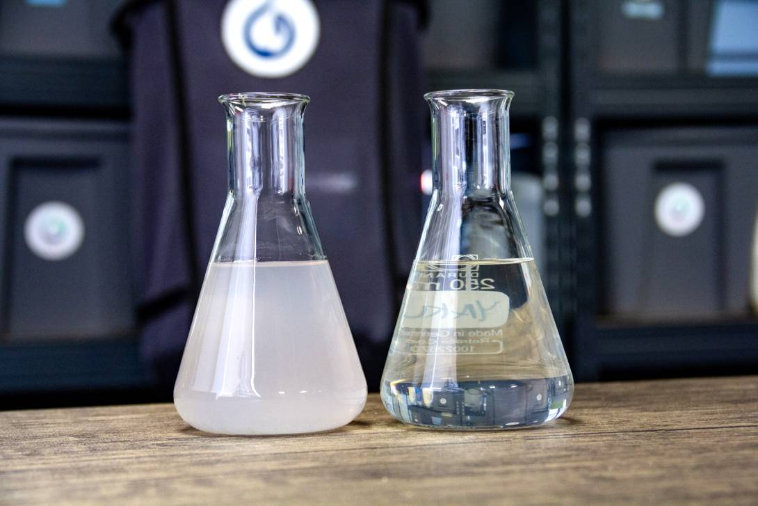 Los efectos en el agua a raíz del biofiltro de Yaku.