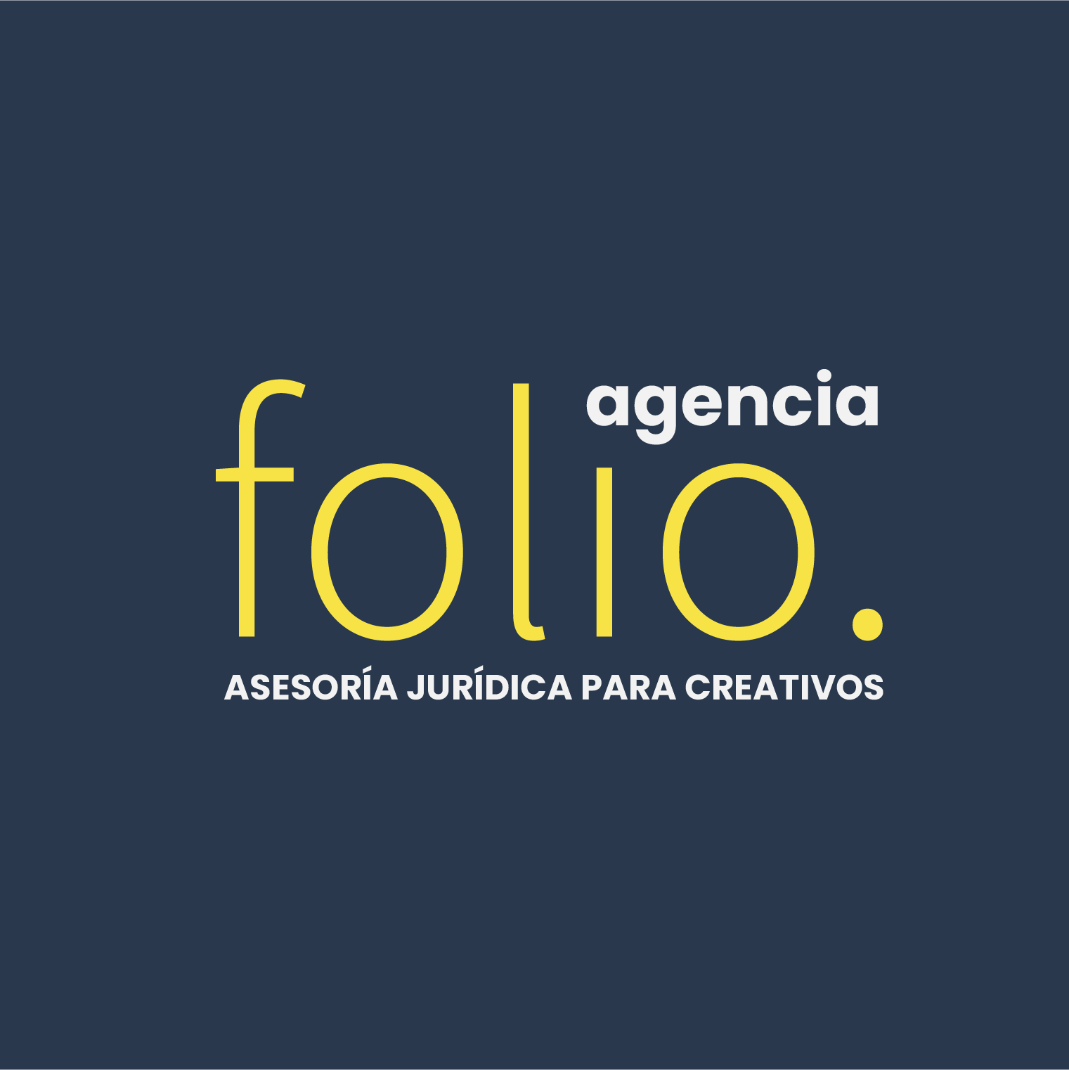 #Agencia Folio
