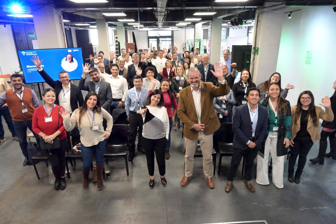 El cierre del lanzamiento de innovación abierta de Cencosud Scotiabank en alianza con Corfo.