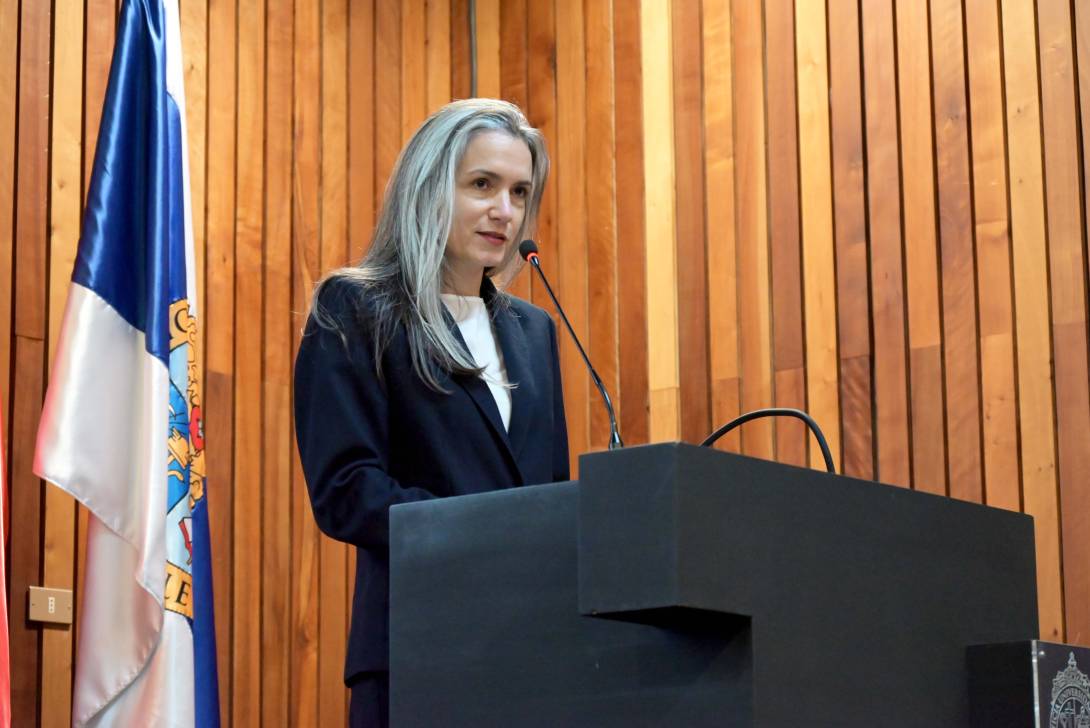 La directora de I+D+i del Centro de Innovación UC, Romina Hidalgo.
