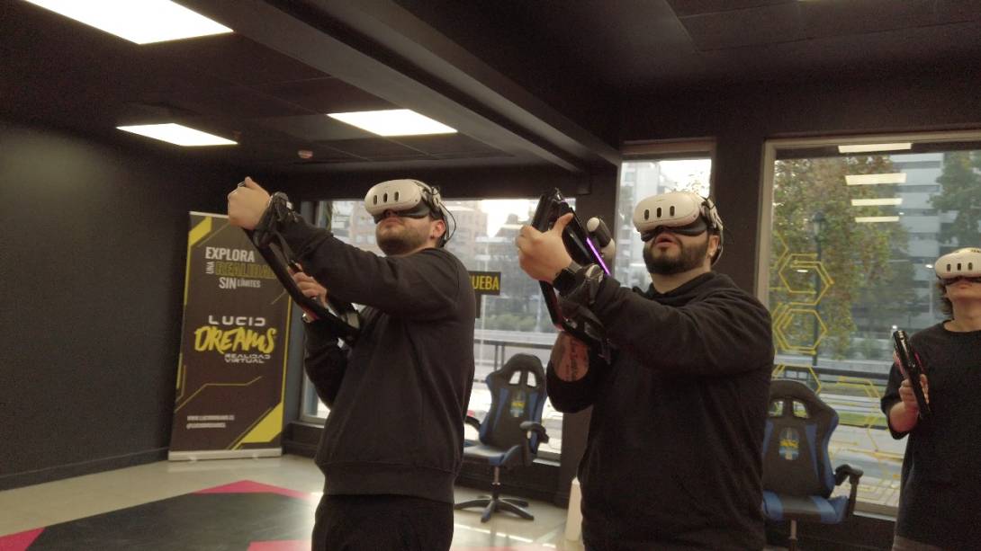 InBattle es una innovadora propuesta de entretenimiento que combina videojuegos, deportes y realidad virtual en una experiencia inmersiva y competitiva.
